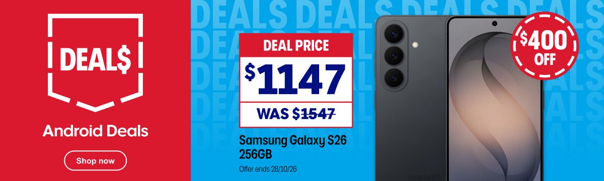 Android Deals - Samsung Galaxy S26 $400 OFF
